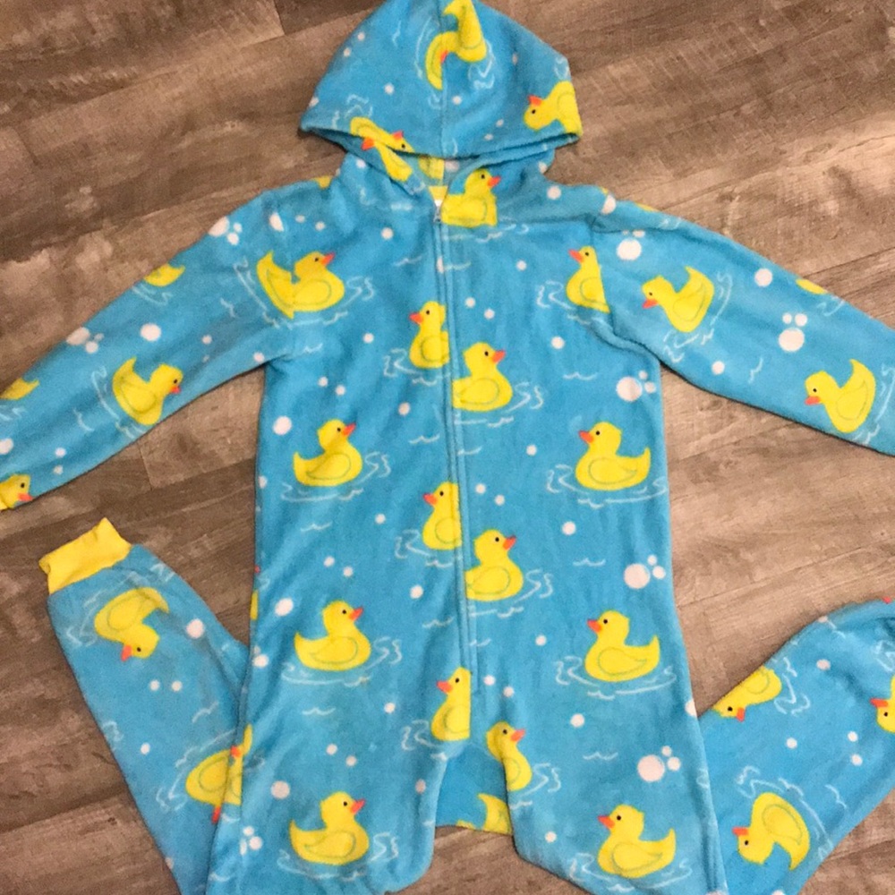 Onsie ~ One piece blanket sleeper.